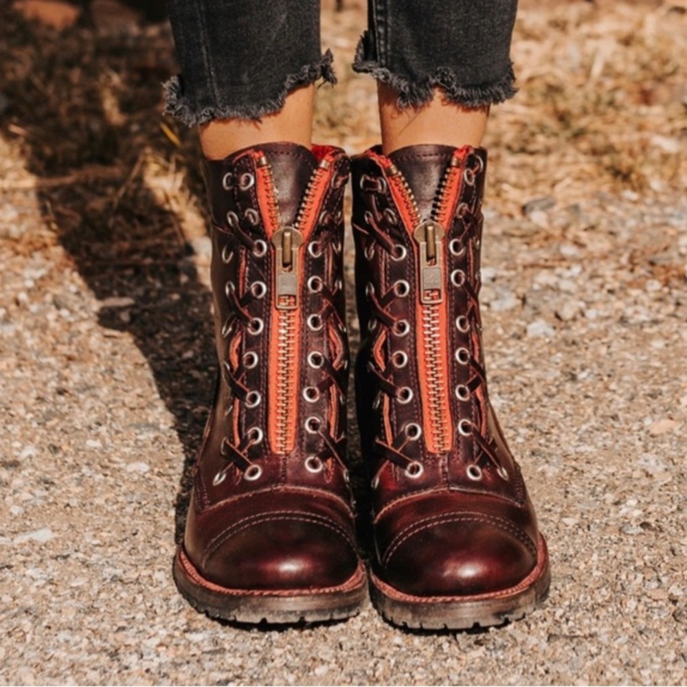 Freebird by Steven - Liverpool combat boots